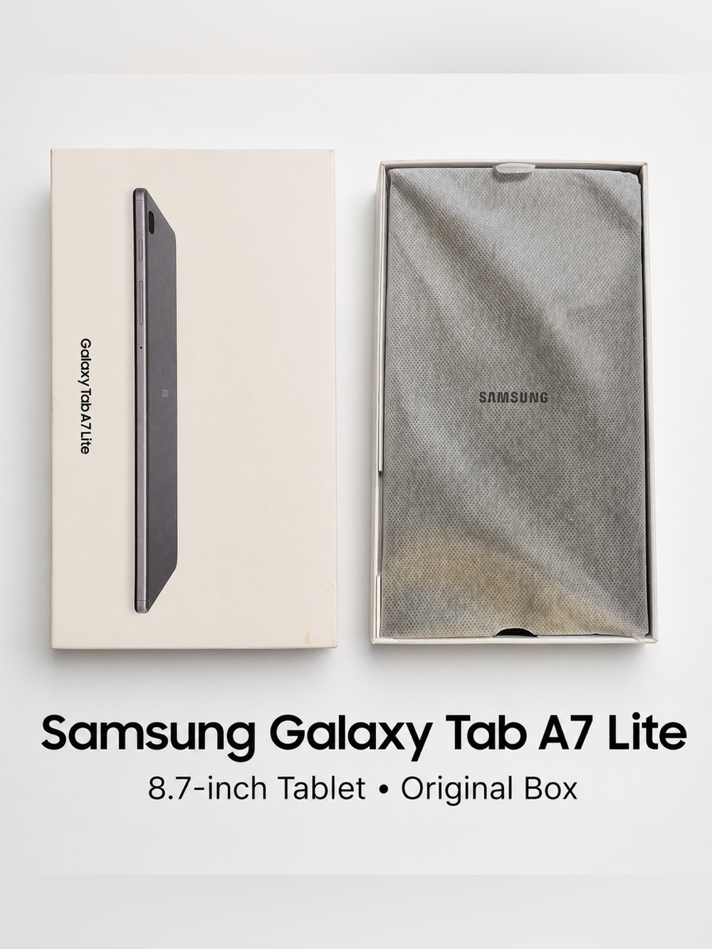 Samsung Galaxy Tab A7 Lite Gray with Original Box